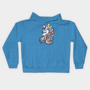 Snowcone Unicorn Kids Hoodie